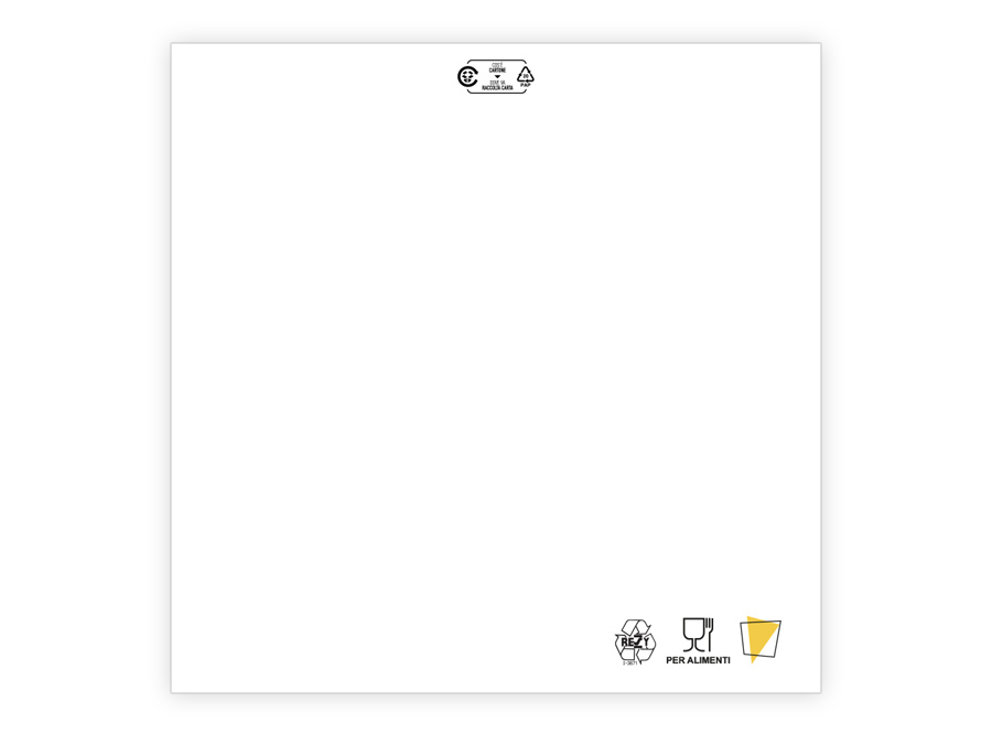 Scatola pizza personalizzabile v2 Fondo libero per food